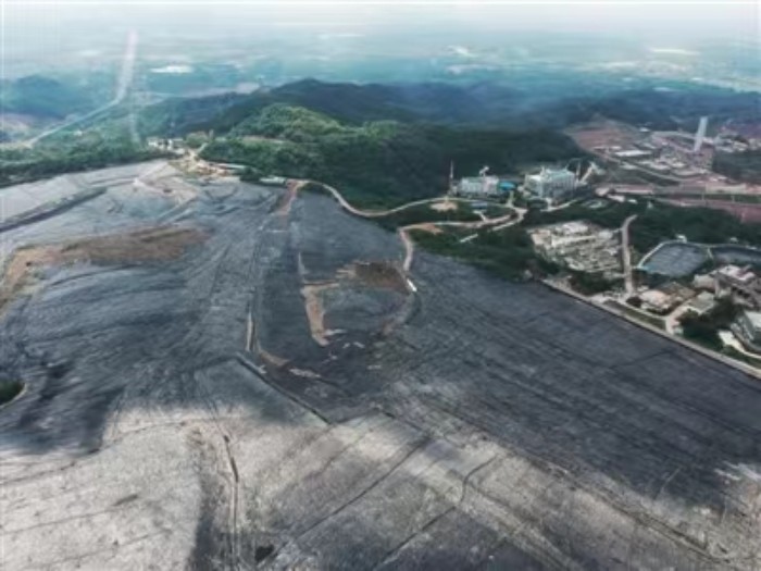 鸿跃公司防水毯，HDPE土工膜，无纺布在垃圾场防渗中的应用